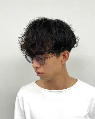 パーマ メンズ シャドウパーマ/ メンズ/KENTAのヘアスタイル