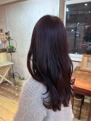 ロング カラー 板倉 奏美のヘアスタイル