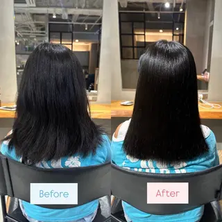 ミディアム パーマ aina🐱 カラー/ストレートのヘアスタイル