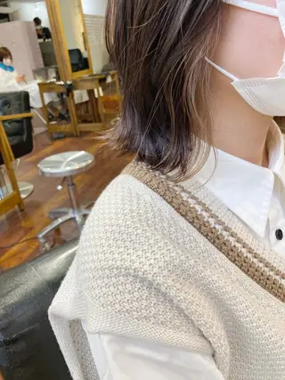 ミディアム カラー 小木曽智美 /ボブ/ショートのヘアスタイル