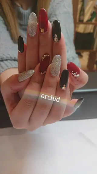 ネイル orchid ♡オーキッドのネイルデザイン