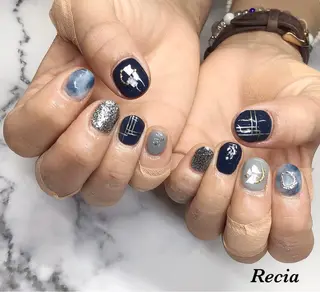 カラー ヘアアレンジ キッズ ネイル マツエク・マツパ 福田 加奈のネイルデザイン