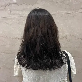 ミディアム 太田 渚遊のヘアスタイル