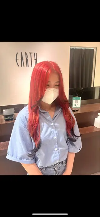 ロング カラー 🥀UCHIYAMA LiN🥀のヘアスタイル