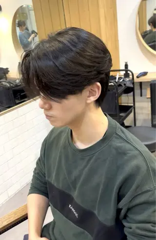 メンズ EXCIA 京都河原町　メンズ縮毛矯正/曲がる縮毛矯正/メンズ髪質改善【エクシア】所属・縮毛矯正／メンズ ✂︎中村　歩夢のヘアスタイル