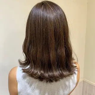 ミディアム ボブ/美髪矯正 /佐藤　奈巳のヘアスタイル