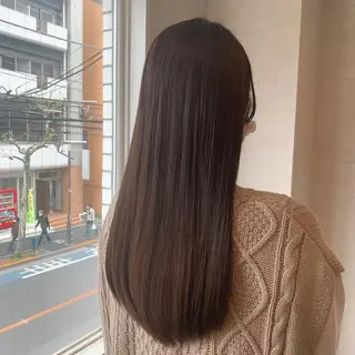 ロング カラー (スタイリスト)牧 好美のヘアスタイル