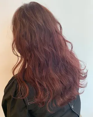 セミロング 透明感/オリーブ/ グレージュ/YUKAのヘアスタイル