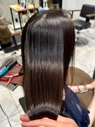 ロング パーマ 縮毛矯正・髪質改善・ ストレート🌻ゆいのヘアスタイル