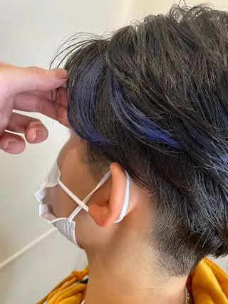 ショート カラー MATSURI BASE.AWAJIのヘアスタイル