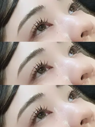 マツエク・マツパ 🫧飛山琉桜/二条 ネイルアート/束感のマツエク・マツパデザイン