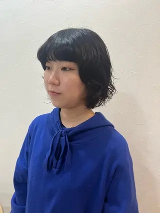 ミディアム パーマ anon Loemのヘアスタイル