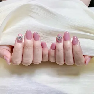 ネイル By moonネイル 🌷ワンホン/韓国風のネイルデザイン