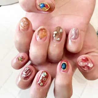 ネイル revia所属・ERI Nailistのネイルデザイン