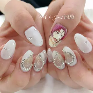 ミディアム nail jaol池袋店所属・ネイルJaol 池袋のネイルデザイン