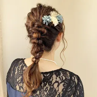 ヘアアレンジ サソウ ユリエ🥥のヘアスタイル