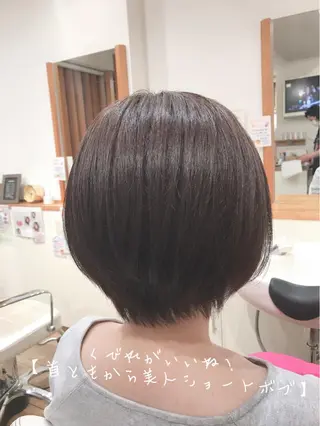 ショート カラー アザマ　ヤスカツ _rosso 川口のヘアスタイル