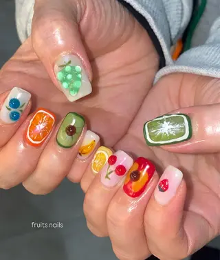 ネイル nano/きもかわ nail🐬🫧のネイルデザイン