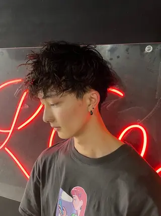 メンズ メンズサロンLOSS所属・新潟メンズ/縮毛矯正 パーマ/mizukiのヘアスタイル