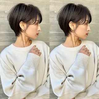ショート カラー ショート特化💎 似合わせカット✨高津のヘアスタイル