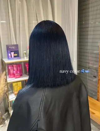 ミディアム カラー cipre あゆみのヘアスタイル