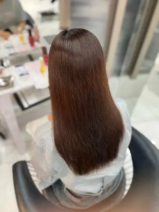 セミロング Rin/寒色系カラー 🦋/うる艶ヘア🫧のヘアスタイル