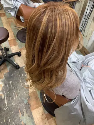 ロング カラー Hair's RooMのヘアスタイル