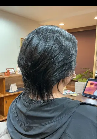 ショート カラー Annon プライベートサロンのヘアスタイル