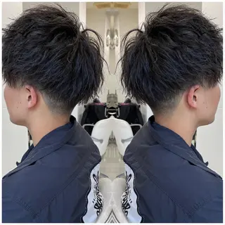 ショート パーマ メンズ BOOTH share salon所属・ハタケヤマヨシキ ／BOOTHのヘアスタイル