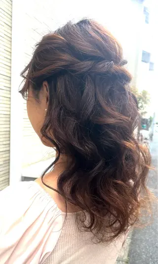 ロング ヘアアレンジ hair room   a-to所属・Suzuki gakutoのヘアスタイル