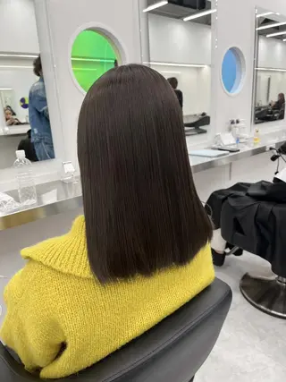 カラー トレンドスタイル💘 韓国/レイヤーのヘアスタイル