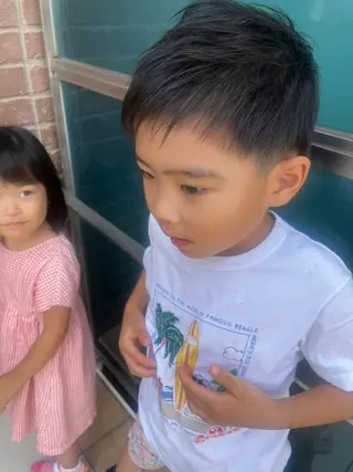 ショート カラー パーマ キッズ times salon名駅所属・久木原 ゆりのヘアスタイル