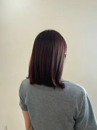 ミディアム Fir-chi hair Design【ファーチヘアー】所属・縮毛矯正モデル募集中 ななみのヘアスタイル