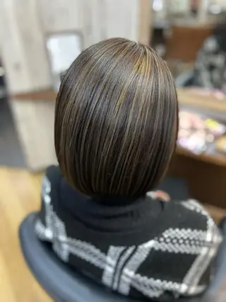 ミディアム ARK 武藤のヘアスタイル