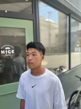ショート メンズ メンズ美容室HIGE barber shop所属・中川 響揮のヘアスタイル