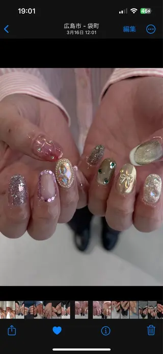 ネイル LETTER_& SAKIのネイルデザイン