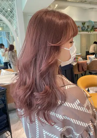 カラー 艶カラー/ボブ /似合わせ/田口愛那のヘアスタイル