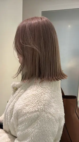 ミディアム カラー 🫧ブリーチカラー/ ボブ🫧madokaのヘアスタイル