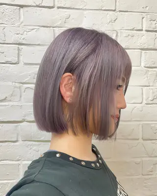 ショート RINA ブリーチ / 海外レイヤーのヘアスタイル