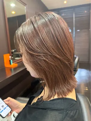 ミディアム clear - style所属・前之園 ひかるのヘアスタイル