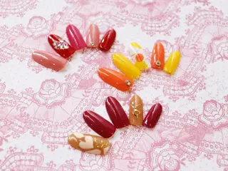 ネイル アップネイル 芦田のネイルデザイン