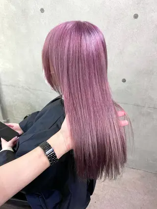 ロング カラー 髪質改善/ブリーチ /長山遼太郎のヘアスタイル