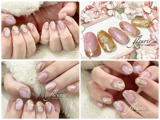 ネイル フルリール 【プライベートサロンのネイルデザイン
