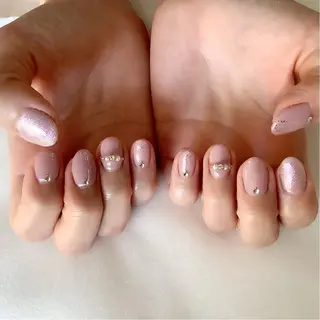 ネイル 💎🐰 saki. m 🐰💎のネイルデザイン