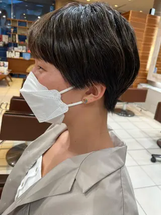 ショート ハイトーンカラー🩵 耳ツボジュエリー👂のその他イメージ