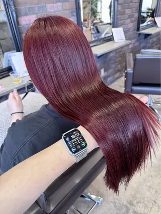 ロング カラー あやね 🎀 大濠のヘアスタイル