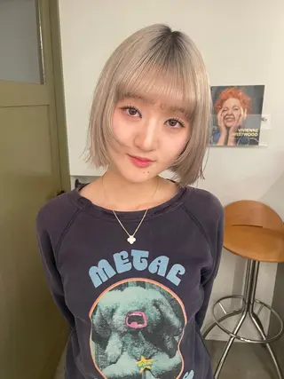 ショート ブリーチモデル/ カットモデル/Riaのヘアスタイル