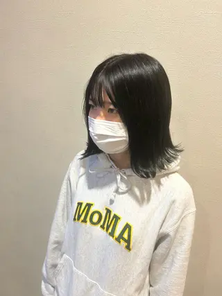 ミディアム カラー SUGAR/ソウ モデル募集中‼︎のヘアスタイル