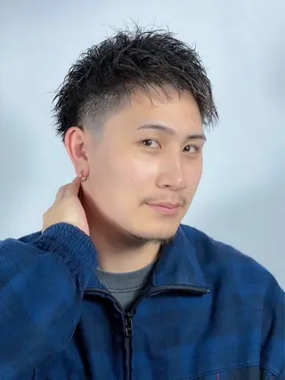 ショート 長内 健太のヘアスタイル