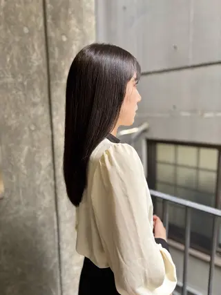 セミロング カラー 時田翔平 ／カラーモデル募集中のヘアスタイル